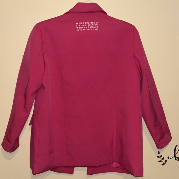 Brand new tailored oversized long line blazer, size US 4 - Picture 4 of 5